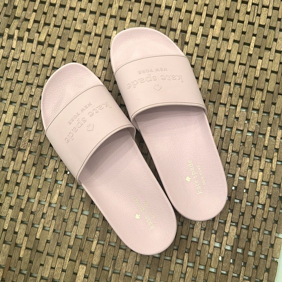 kate spade Shoes - Kate Spade Pink Sunny Slides Size 11 B